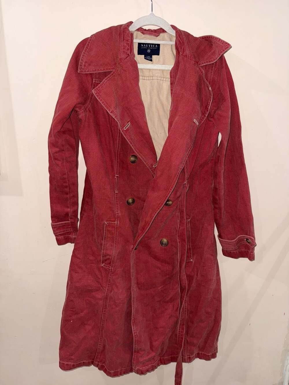 Women's Elegant Trench Coat Classic Real